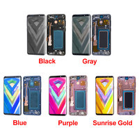 Elekworld-pantalla OLED OEM con marco para Samsung S9 Plus, LCD SM G965, pantalla táctil AMOLED, montaje de repuesto