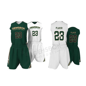 ชุดบาสเก็ตบอลเต็มตัวสำหรับผู้หญิงชุดบาสเก็ตบอลคอวีแห้งเร็วระบายอากาศสวมใส่สบาย - Product Image 6