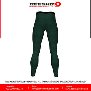 Collants de compression taille moyenne pour hommes Jogger de musculation Fitness Exercice Leggings skinny Pantalons Vêtements - Product Image 4