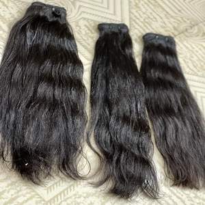 Extensions de Cheveux Humains Naturels de Meilleure Qualité Paquets de Cheveux Vierges Lâche Vague Profonde Boucles Italiennes Directement Fabricant Chennai Inde - Product Image 1
