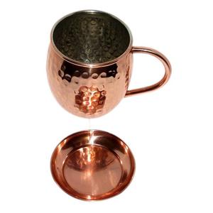 Cuisine et table tasses à bière verres poignée en laiton tasses en cuivre de haute qualité tasses en cuivre par Indian metal world - Product Image 2