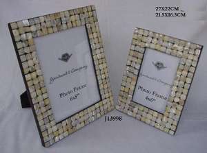 Handmade Plain Mother of Pearl Inlay <b>Picture</b> Photo <b>Frame</b> Available in All Photo Sizes Home Decoration - Product Image 5