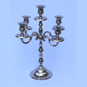 Candelabro colgante de hierro forjado, Centro de boda, barato - Product Image 4