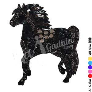 Fabriclore lance une collection d'embellissements complexes comprenant des lacets, des boutons et des patchs à coudre. Choisissez parmi des patchs à paillettes, des patchs en zari - Product Image 5