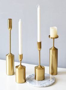 Portavelas metálico de pirámide - Product Image 3