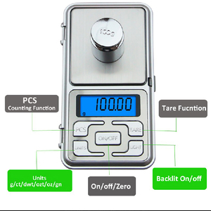 JS-01 Digitale Taschen waage Unkrauts chmuck waage Elektronische Waage Gewichts balance - Product Image 4