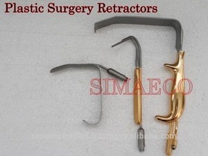 ENSEMBLE de 4 dissecteurs mammaires en acier avec poignée en or Source d'alimentation électrique Propriétés des instruments chirurgicaux - Product Image 6
