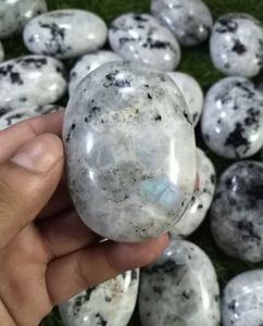 <b>Top</b> Quality Moonstone Palm Stone <b>Rainbow</b> Stone for Industrial Used and Positivity Stone at Available Wholesale Price - Product Image 5