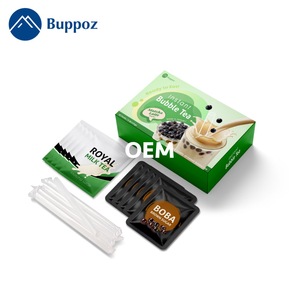 Tapioca Pearl Matcha Milk Tea <b>Bubble</b> Tea - Product Image 2