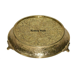 Soporte para Tartas de metal martillado, soporte para tartas hecho a mano de primera calidad, venta al por mayor, soporte para tartas de metal de diseñador - Product Image 3