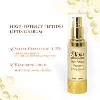 Set Perawatan Kulit Kecantikan Siang dan Malam Krim Serum Anti-Penuaan dengan Peptida, Vitamin C, Shea Butter Kimia & Herbal