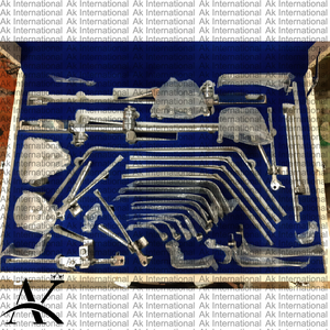 ชุดเครื่องมือผ่าตัด AK Thompson Retractor ครบชุด คุณภาพสูง ผลิตจากสแตนเลสสตีล สำหรับตัดต่อตับและไต ได้รับการรับรองมาตรฐาน CE - Product Image 2