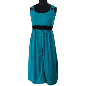 Vestido Midi de algodón de bambú rojo de estilo Floral sin mangas de maternidad hasta la rodilla ropa informal para mujeres embarazadas proveedor de tarifa barata - Product Image 2
