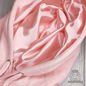 เสื้อฮู้ดผ้าฟลีซ 100% คอตตอน คุณภาพสูง สำหรับฤดูใบไม้ร่วง สีพื้น หนานุ่ม ปักลาย  บุซับในผ้าซาตินสำหรับผู้ชาย - Product Image 4