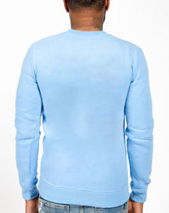 Sudadera con Capucha de Algodón Ecológico para Hombre, Personalizada con Logotipo, Negra, de Manga Larga, para Invierno, Venta al Por Mayor, Impresión en Cantidad, OEM - Product Image 2