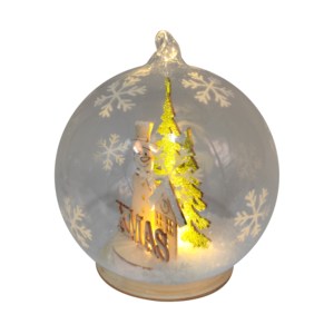 Adornos Navideños <span class=keywords><strong>Esferas</strong></span> Navideñas <span class=keywords><strong>Blancas</strong></span> Lisas Vacías Adornos de Bolas de Cristal - Product Image 1
