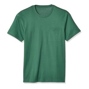 เสื้อยืดคอกลมแขนสั้นสำหรับผู้ชายเสื้อยืดคอกลมมีกระเป๋าหน้าอกดีไซน์เรียบ - Product Image 3