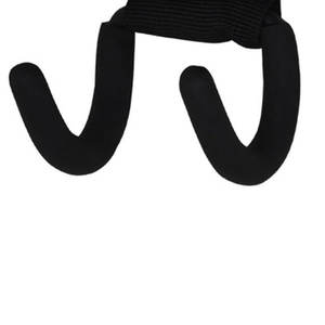 Ganchos de Levantamiento de Pesas Geo Brother Co de Acero y Nailon Resistentes para Entrenamiento en Gimnasio y Ejercicio con Compatibilidad con Correas/Barras - Product Image 5