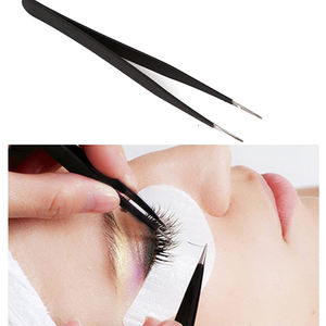 Pinces à épiler personnalisées pour Extension des cils, Volume russe, en acier inoxydable, vente en gros, outil de maquillage - Product Image 2