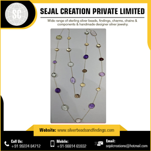 Collar de plata de ley 925 con diseño personalizado para compromiso - Product Image 3