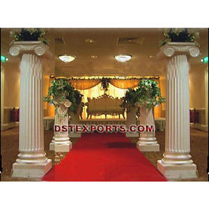 งานแต่งงานขนาดเล็กโรมันเสาล่าสุดAislewayเสาSouth Asianงานแต่งงานขนาดเล็กเสา - Product Image 5