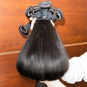 Option économique en gros pour les extensions de cheveux humains Remy Virgin Indian Wave Style Pure Natural - Product Image 4