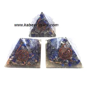 Wholesale Orgone pyramid : Lapis Lazuli Orgone Pyramids