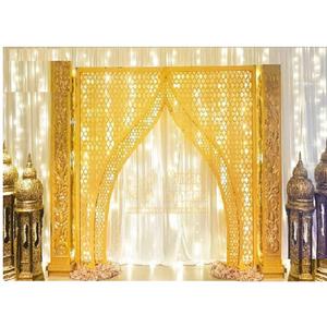 Marcos de Escenario para Bodas Marroquíes, Decoración con Temática de Aladdin, Marco para Decoración de Bodas, Estilo Bollywood Árabe Marroquí, Canadá - Product Image 1