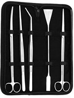 Ensemble d'accessoires de Terrarium complet, pincettes à plantes, ciseaux de gravier, spatule en acier inoxydable