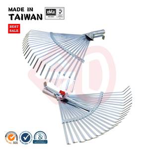 adjustable portable leaf grabber golf garden rake w/o handle - Product Image 1