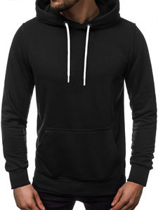 Sudadera con Capucha de Algodón y Felpa Personalizada de Alta Calidad, Lisa, Teñida, al por Mayor para Hombre, Logotipo/Diseño OEM, Invierno - Product Image 4