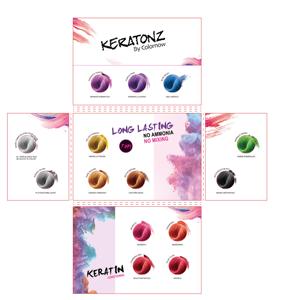 Hot Bán Keratonz Bán Vĩnh Viễn Đen Thuốc Nhuộm Tóc Màu Kem - Product Image 6