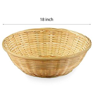 Cesta de almacenamiento tejida de bambú al por mayor, organizador casero hecho en Vietnam, precio barato para importación y exportación - Product Image 5