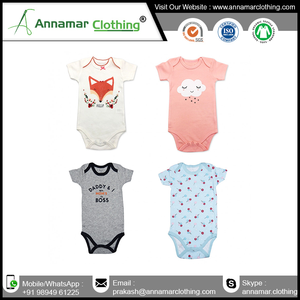 Rompers Wholesale Long Sleeve Customized 100% Organic Cotton <b>Baby</b> Romper - Product Image 2