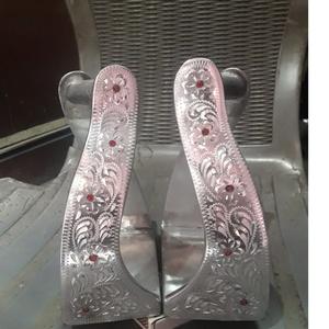 Producto de cuero y textiles Twisted Western Stirrup - Product Image 2