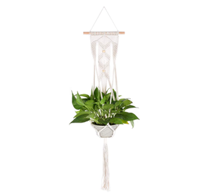 DIY Home Wall Art Garden Simple Hanging Planter Hanging Plant Holder Macrame - Product Image 1