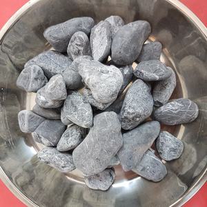 Pierres précieuses noires naturelles, 5 pierres, pour la décoration de la maison et du jardin - Product Image 4