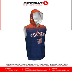 Offre Spéciale sweats à capuche en molleton de sublimation pour hommes hiver imperméable et coupe-vent en polyester/coton pour garçons vêtements Deesha - Product Image 2