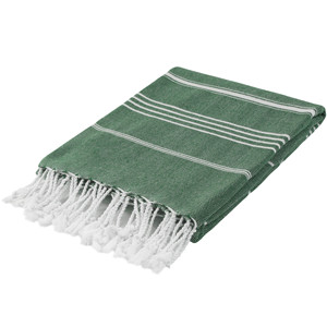 Serviette de plage personnalisée en gros Pure Pestemal serviettes super absorbantes turques avec logo impression personnalisée sans sable 100% coton - Product Image 1