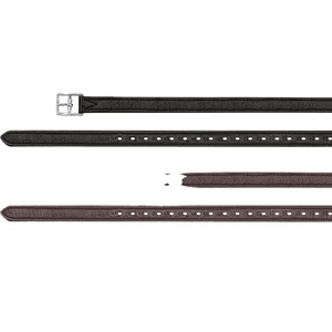 Lo último de 2021, herrajes de acero inoxidable personalizados, cuero de estribo de seguridad cosido doble con cuero central para caballos - Product Image 1