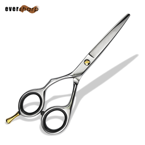 Ciseaux de coiffure professionnels Eversharp en acier inoxydable, lame 440C, manche moyen, pour droitiers, pointe affûtée, usage en salon - Product Image 3