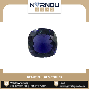 Iolita Violeta Natural de Corte Cojín, Gema Suelta Facetada, Cristal de Cordierita Azul de Alto Brillo para Engaste de Joyería Fina Personalizada, Venta al por Mayor - Product Image 5