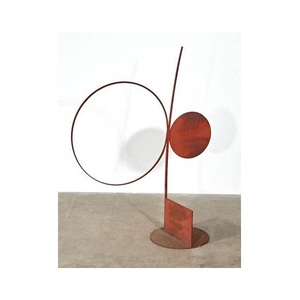 Sculpture en métal personnalisé moderne unique fantaisie élégant classique vintage fait à la main pas cher en fer coloré fabricant inde - Product Image 1