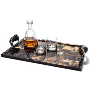 Horn bone <b>tray</b> coffee <b>table</b> manufactutrer in india - Product Image 5
