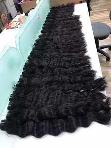 Mechones naturales ondulados de doble máquina, extensiones de cabello humano vietnamita de alta calidad, Remy virgen, precio al por mayor - Product Image 4