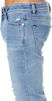 Jean denim bleu slim en coton pour hommes, nouveauté, tendance d'été, pantalon en Denim, slim, mode 2020