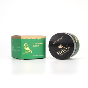 Bán Buôn Barber <span class=keywords><strong>Beard</strong></span> Để Lại Trong Điều Hòa Styling Shea Butter Bom Mát Người Đàn Ông Hữu Cơ Gỗ Đàn Hương Râu Balm - Product Image 3