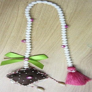 พวงกุญแจพู่ห้อยแบบโบฮีเมียน - Product Image 2