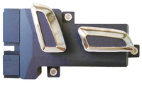 AKEE Nouveau Support Lombaire Intégré pour Siège Auto avec Fonction Chauffante, Interrupteur de Massage, Coussin Gonflable et Réglage 4 Directions Universel