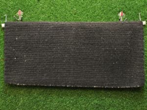 Sacoche féminine en laine occidentale, couverture de selle en feutre, taille flexible 34 "L x 34" W x 1 "épaisseur MO07 - Product Image 2